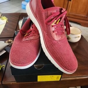 Cole Haan ZeroGround Red Slip-On Sneakers Size 12M